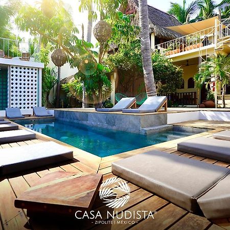 Casa Nudista - LGBT Hotel Zipolite Exterior foto