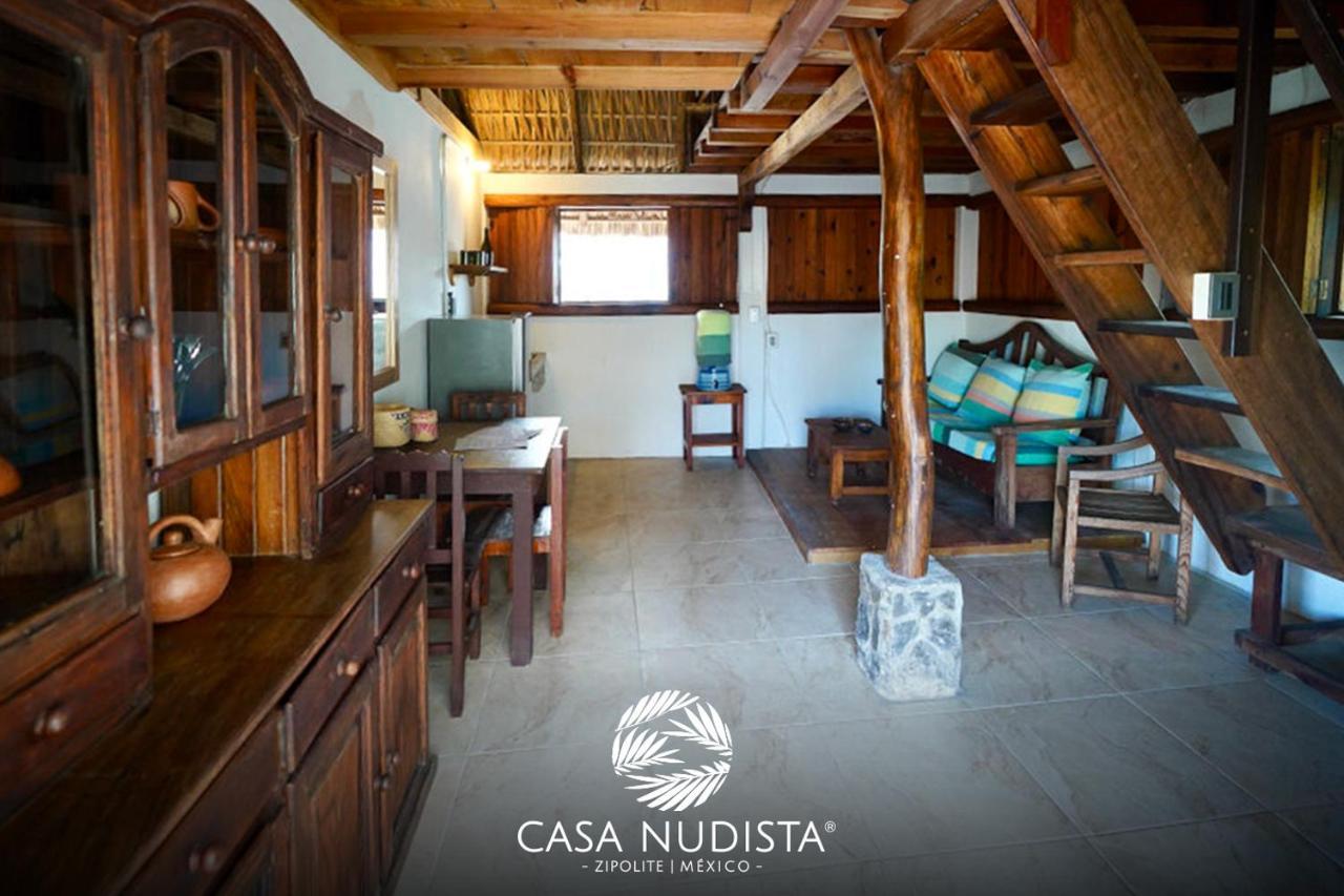 Casa Nudista - LGBT Hotel Zipolite Exterior foto