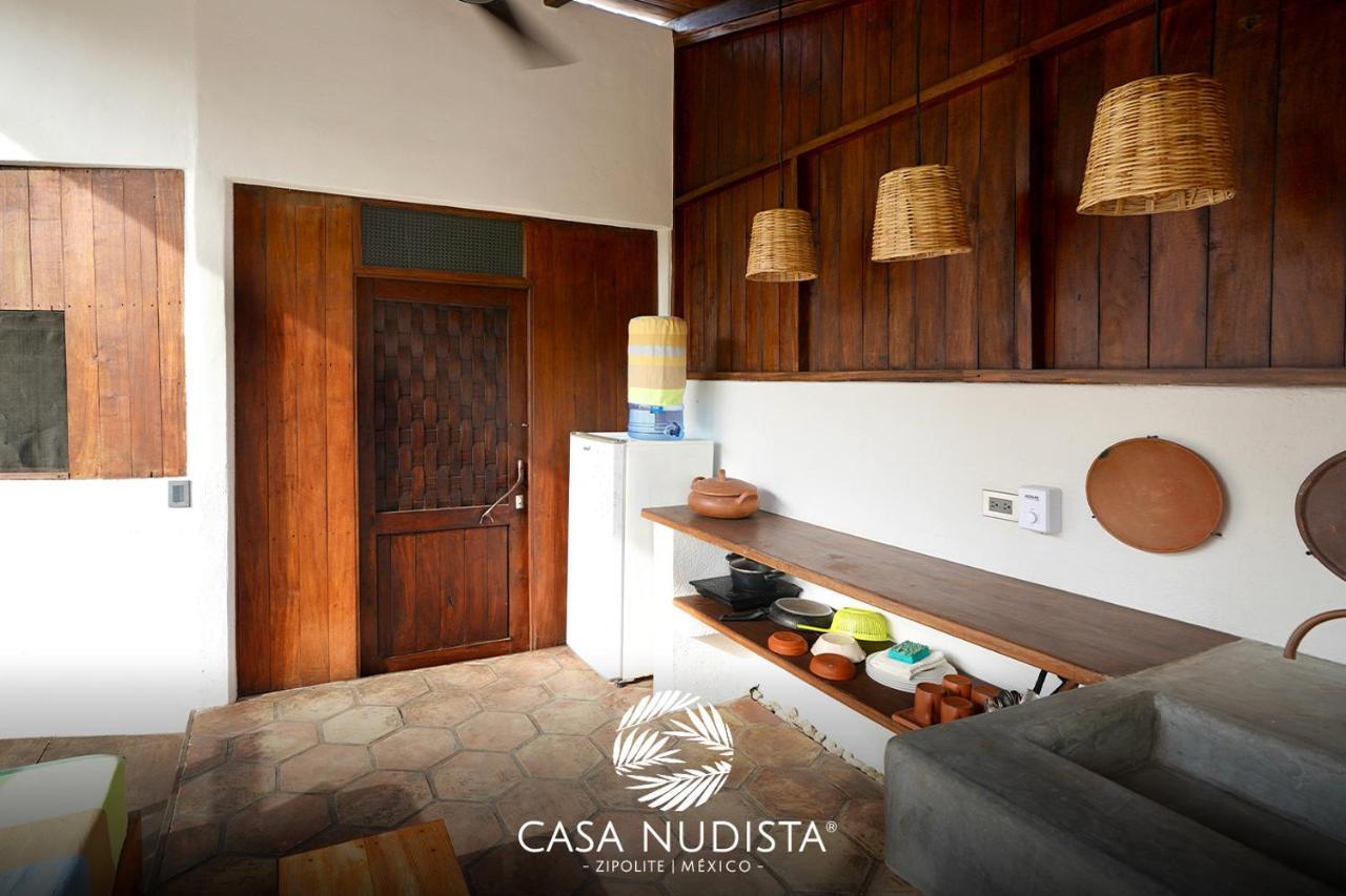 Casa Nudista - LGBT Hotel Zipolite Exterior foto