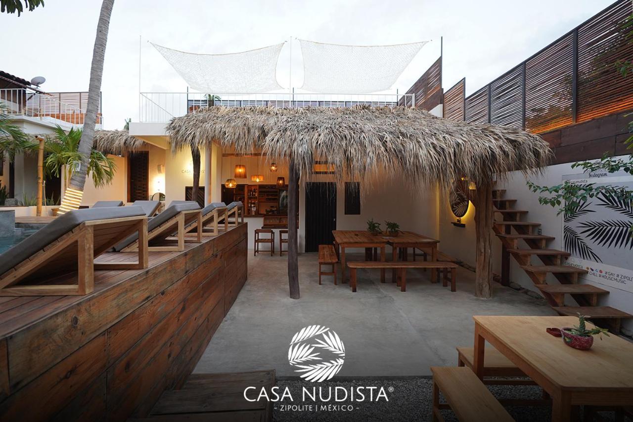 Casa Nudista - LGBT Hotel Zipolite Exterior foto